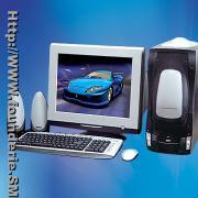 FZC-G9807 BLACK COMBO PC Set with ATX Case, Multimedia Keyboard and Op