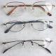 LG-14 Titanium Eyeglass Frames in Half, Oval and Square Styles