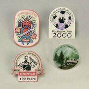 OD-008 Colorful Emblem Pins Available in Any Print Design Requests