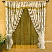 P26083-5-200 Deluxe Window Curtain Made of 45% Cotton and 55% Polyeste