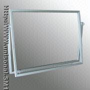 Display Frame Rust Proof Silver Aluminum Extrusion Frame in Different