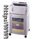12-Sheet Cross-Cut Paper Shredder With Basket
