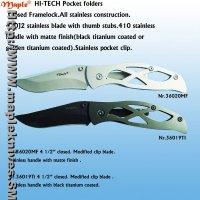 All Stainless Pocket Folders