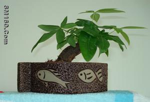 CERAMIC FLOWER POT NO.13