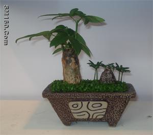 CERAMIC FLOWER POT NO.1