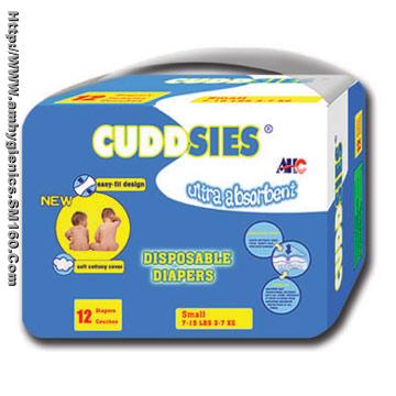 Baby Diapers (Cuddsies Premium Diapers)