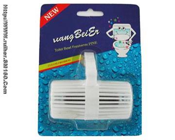 Toilet cleansing and air freshening base