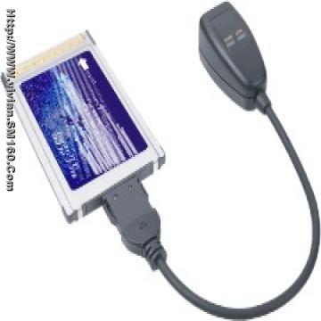 PCMCIA 10/100M Lan Card (with plug-in cable)