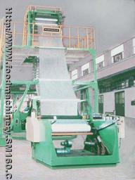 three layers coextrusion film blowing machine