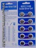 SR oxide silver button cells