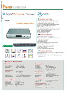 Digital Terrestrial Receiver