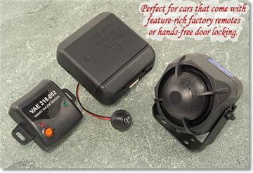 VISION Keyless Upgrade Vehicle Security System