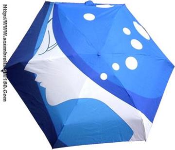 five folding umbrella