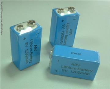 9Volts Lithium Batteries for Smoke Detector