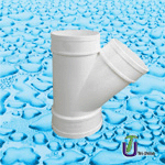 PVC Skew Tee F/F or M/F