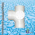 PVC Tee With Left Side Door