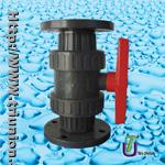 PVC True Union Ball Valve With Flange End