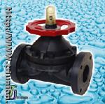 PVC Diaphragm Valve With Flange End