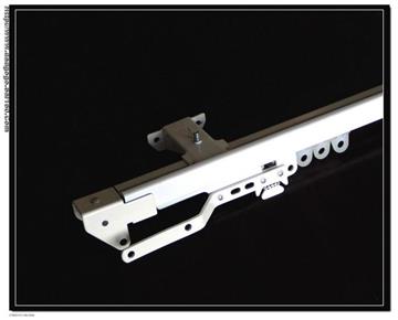 M type one way single track curtain rail