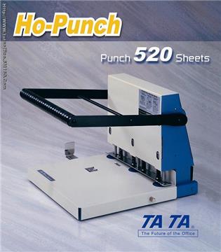 Heavy duty hole punch