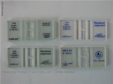 Blood counting chamber