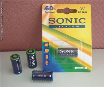 Lithium Photo Battery CR123A (3.0V)