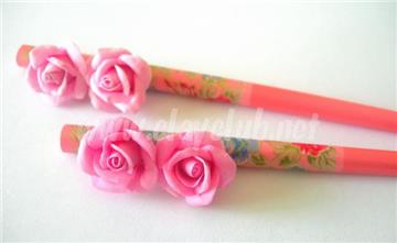 rose hairpin
