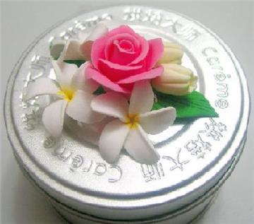 clay flower package design