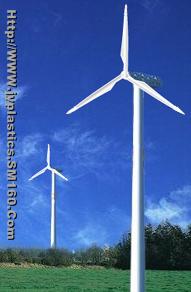 Supply blades for wind generators nylon (PA)   material