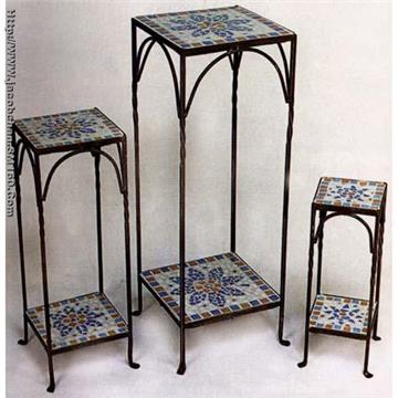 mosaic flower stand