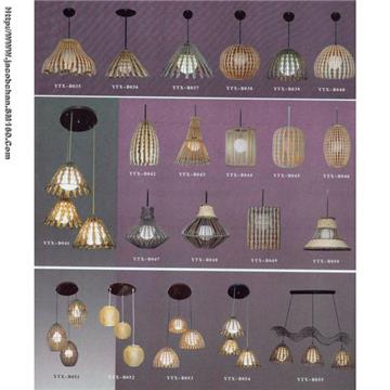 rattan weaving lamps