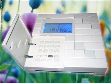 LCD Display burglar alarm  which can Remote control of home appliance