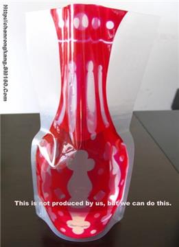 Stand up bag, stand up pouch, vase bag