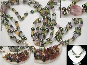 freshwater pearl necklace