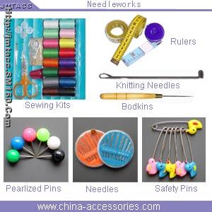 Needleworks, Needles, Sewing Work Kits, Pins