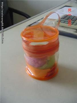 pvc bag/round shape bag