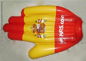 Inflatable palm