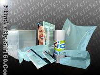 Clear packaging boxes