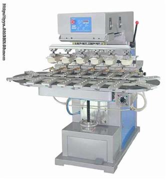 Auto 6-color Pad Printer with Conveyor(TY-L6/C)