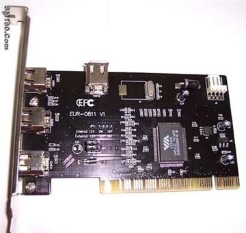 VIA Chipset 1394 Card  with 3+1 ports  sell lower price