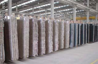 granite and marble slabs