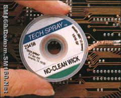 Techspray / Chemtronics use tin-free washing line 