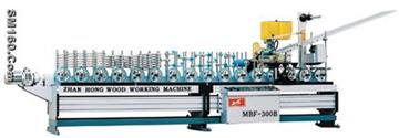 MBF－300B   hot glue wrapping machine for single piece of real wood