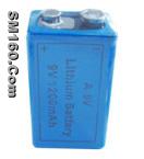 FUTE 9V LITHIUM BATTERY ER9V CR9V replace U9VL