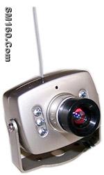 Wireless color camera with audio