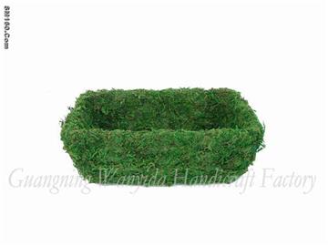 green moss planters,moss pots
