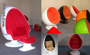 fiberglass furniture ball chair