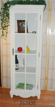 hanging cupboard with glass