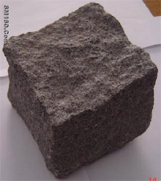 Granite cobble and cube