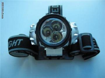 3 LED Strawhat head-lamp
